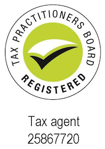 Registered Tax agent badge